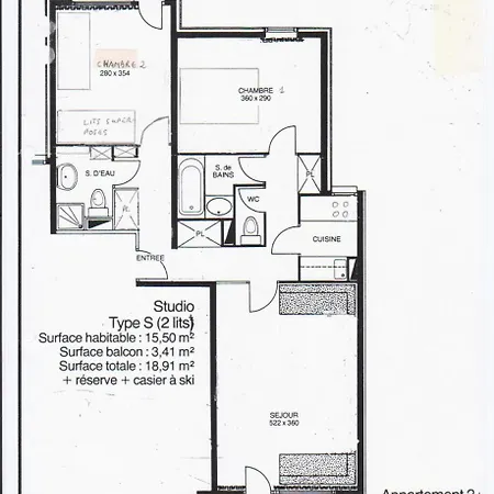 Apartment Les Glaciers 3 - 3 Pieces Pour 7 Personnes 191 La Plagne
